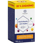 Aporosa Multivitaminici per uomini 45+, 120 compresse