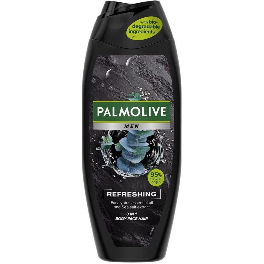 Palmolive Men Gel douche rafraîchissant 3 en 1 pour hommes 500 ml