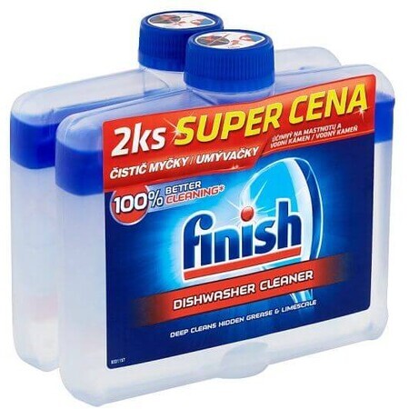 Détergent pour lave-vaisselle Finish 2 x 250 ml