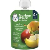 Gerber Organic Capsule peer, appel en banaan 90 g