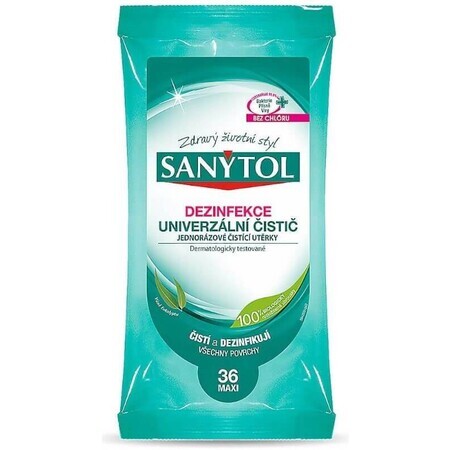 Sanytol Disinfection Disposable cleaning wipes 36 pcs