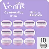 Cabezales de afeitado Gillette Venus ComfortGlide Breeze 10 piezas