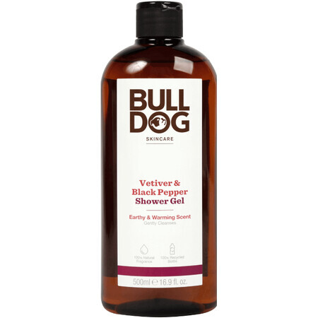 Bulldog gel douche au vétiver et au poivre noir 500 ml