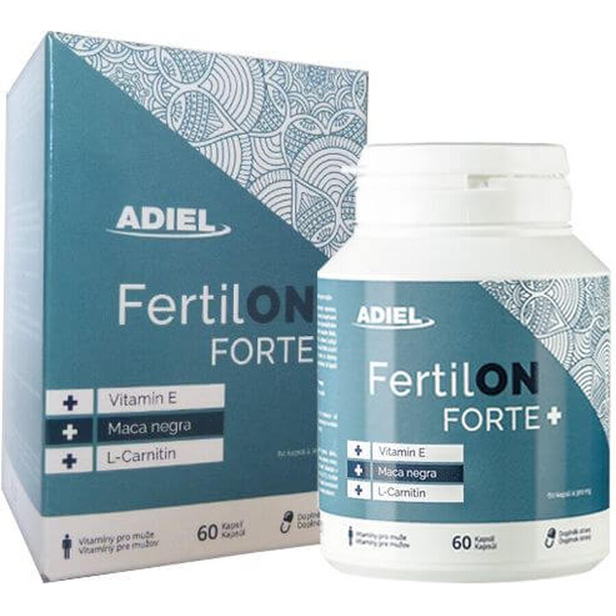 Adiel FertilON forte plus - vitamine per uomo 60 capsule