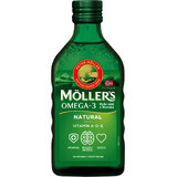 Mollers Omega 3 Fish Oil Natur olio di fegato di merluzzo 250 ml