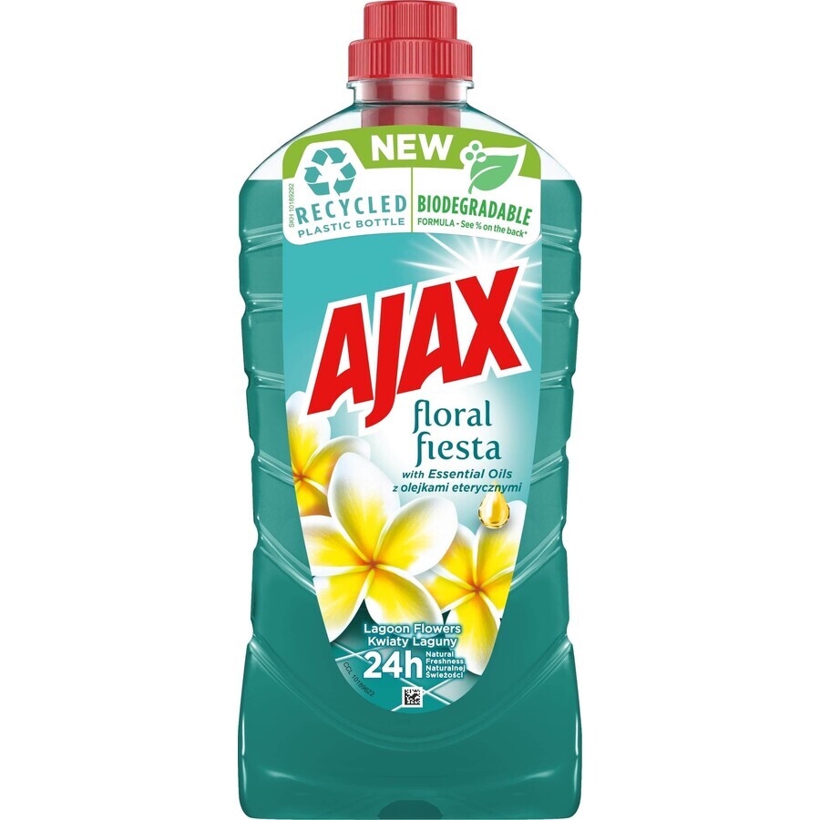 Ajax Floral Fiesta Detergente universale, fiori di laguna 1 litro