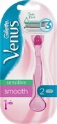 Rasoio Venus Sensitive Smooth + 2 testine di rasatura