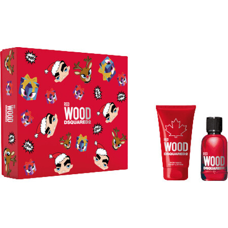 Set Dsquared2 Red Wood - EdT + lozione corpo