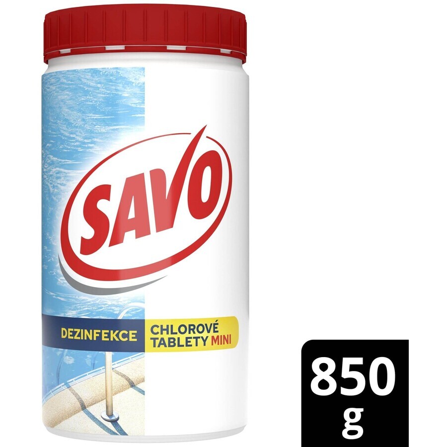 Savo MINI pastiglie di cloro per piscina 800 g