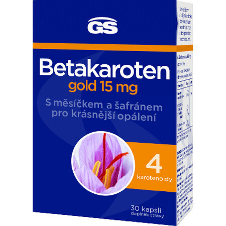 GS Beta carotene oro 15mg 30 capsule