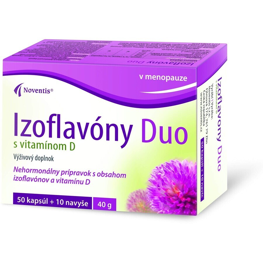 Noventis Isoflavoni Duo con vitamina D 60 capsule