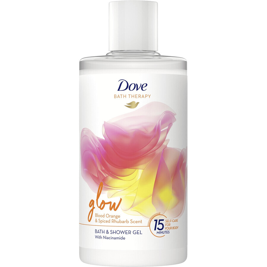 Gel douche et bain Dove Bath Therapy Glow 400 ml