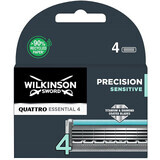 Wilkinson Sword Quattro titanium sensitve titanium Sword Quattro sensitve testa di ricambio 4 pezzi