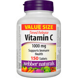 Webber Naturals Vitamina C 1000 mg a rilascio graduale, 150 compresse