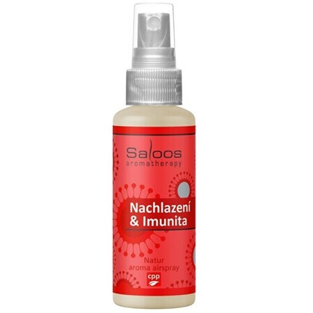 Saloos Natur aroma airspray - verkoeling en immuniteit (natuurlijke luchtverfrisser) 50 ml