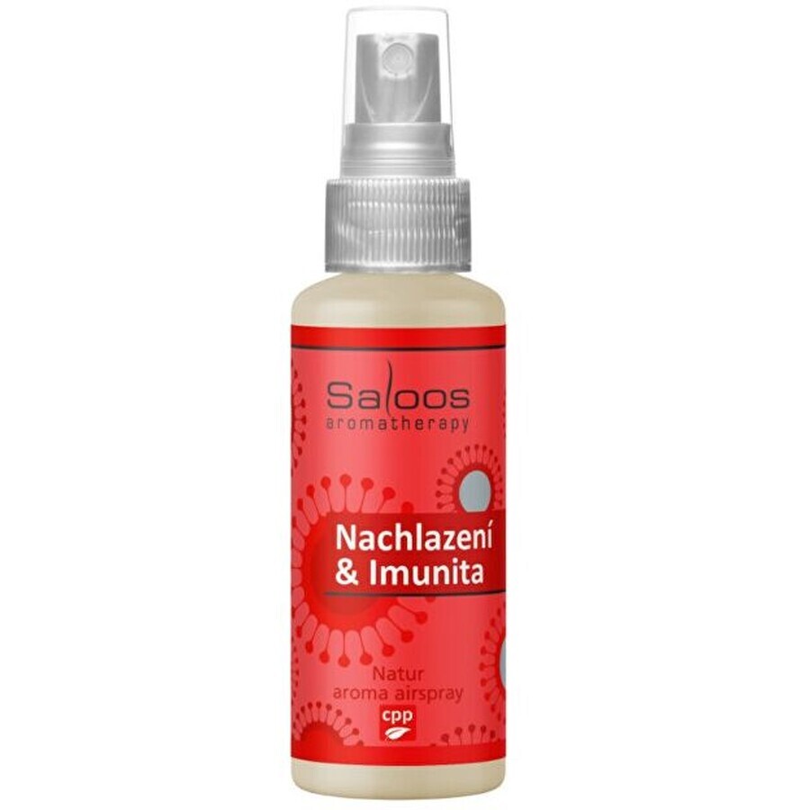 Saloos Natur aroma airspray - verkoeling en immuniteit (natuurlijke luchtverfrisser) 50 ml