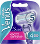 Gillette Venus Swirl Extra Smooth Testine di ricambio 4 pz.