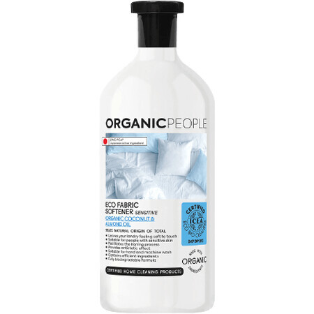 Organic People Eko aviváž Sensitive, kokos- en amandelolie 1000 ml