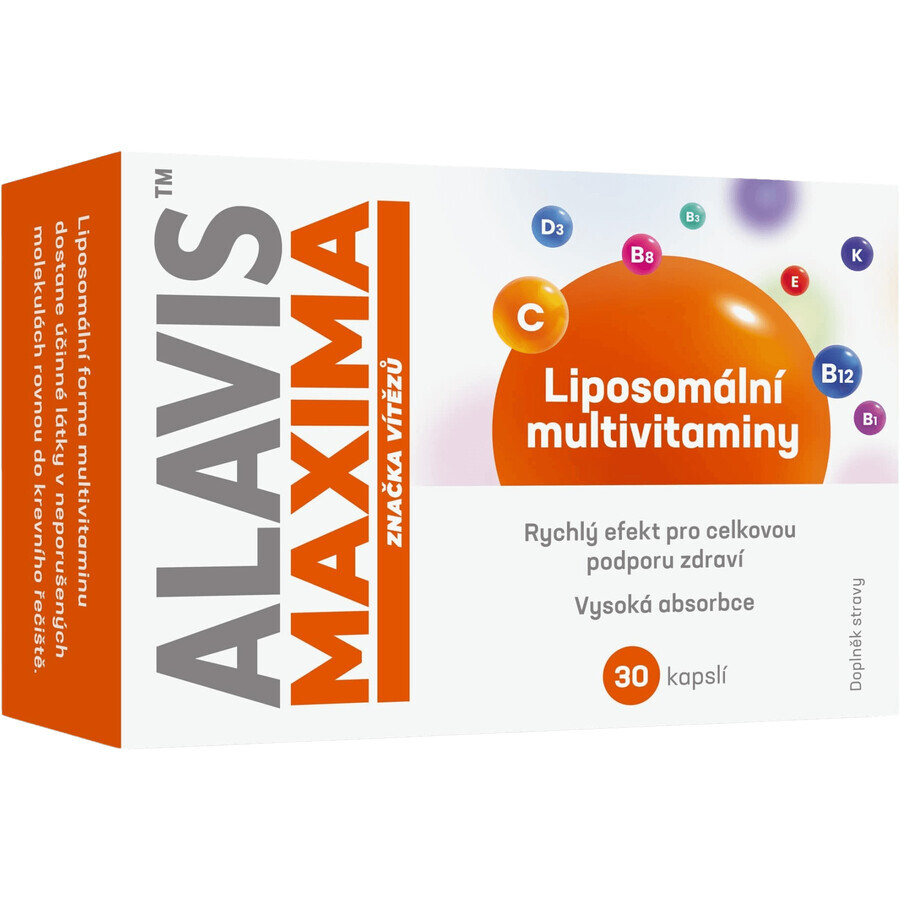 Alavis Maxima Liposomal multivitamine 30 capsule