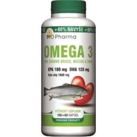 Bio Pharma Omega 3 1000 mg, 160 capsule