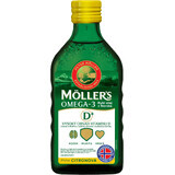 Mollers Omega 3 OLIO DI PESCE adulti 50+ gusto limone 250 ml