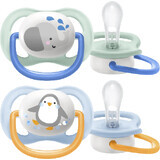 Philips Avent Ultra chupete de aire para mascotas 0-6m niño 2 piezas