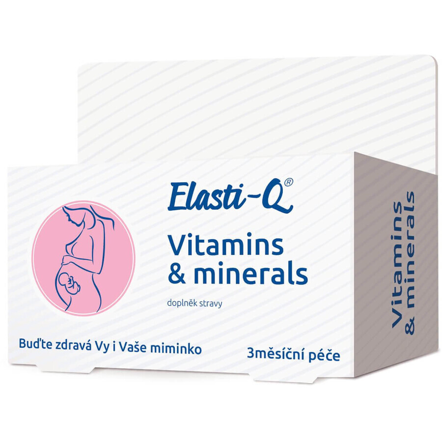 Elasti-Q Elasti-Q Vitamine & Mineralen 90 tabletten