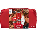 Old Spice Lumberjack cosmetic set - solid deodorant + shower gel + aftershave