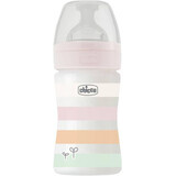 Biberon en silicone Chicco Well-being pour bébés, fille 150 ml