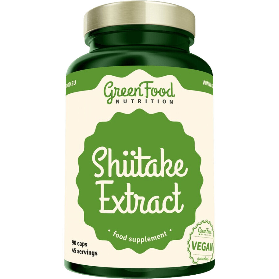 GreenFood Nutrition Shiitake Extract 120 capsules