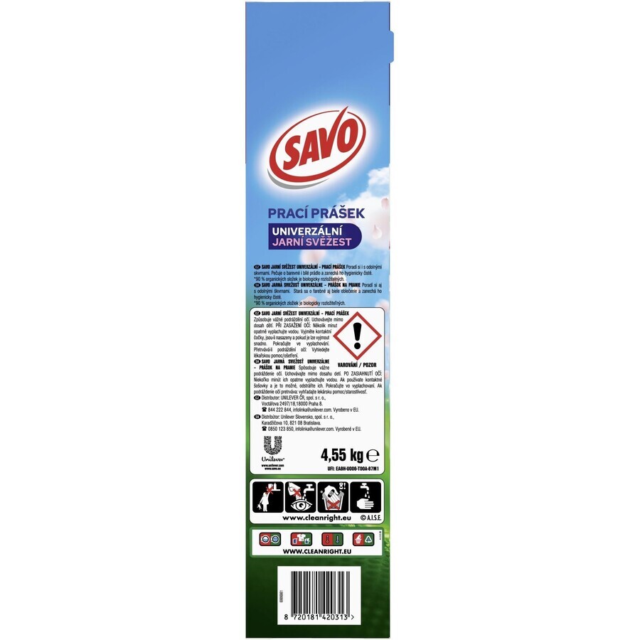 Savo Universal Spring Freschezza in polvere 4,9 kg