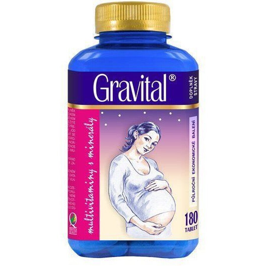 VitaHarmony Gravital per donne in gravidanza e in allattamento 180 compresse