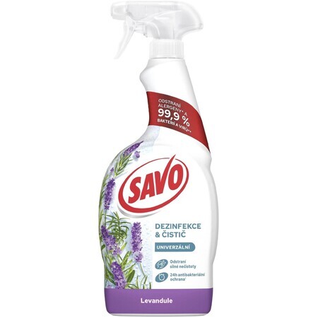 Savo Lavanda Spray disinfettante e detergente 700 ml