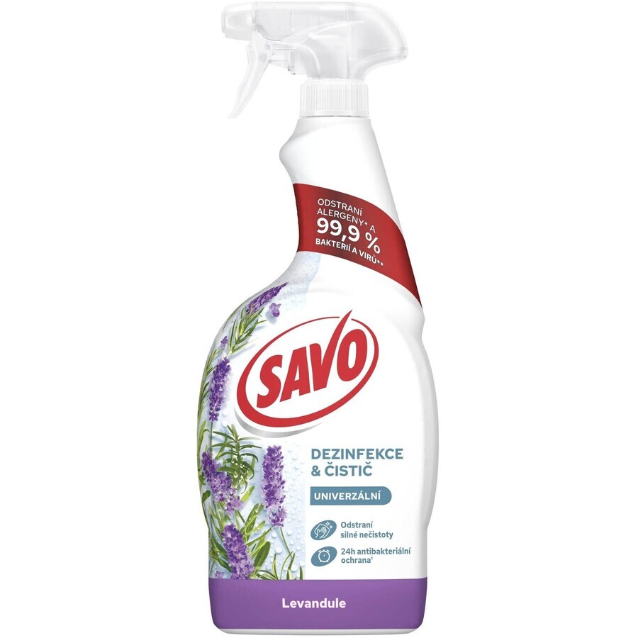 Savo Lavanda Spray disinfettante e detergente 700 ml