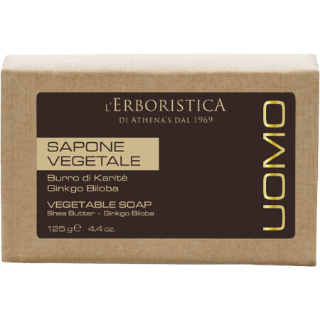 Erboristica UOMO Sapone solido profumato per uomo 125 g