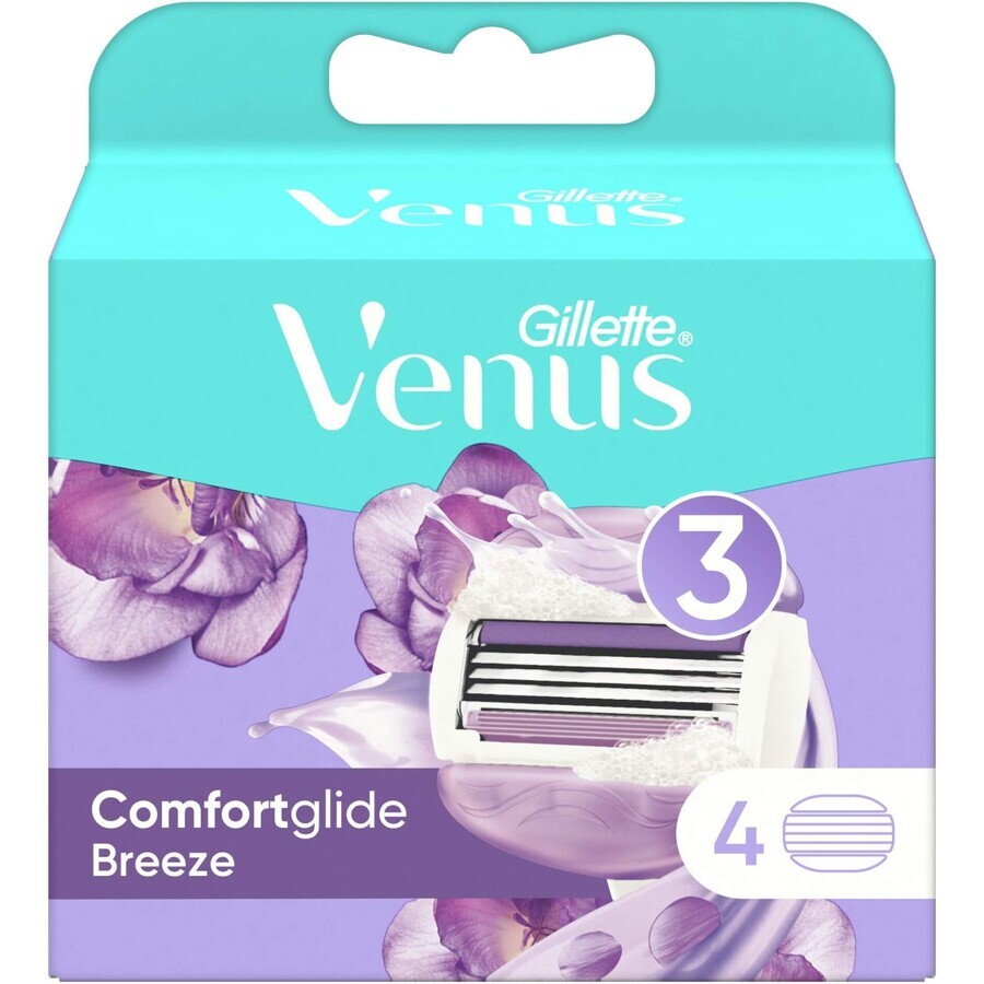 Gillette Venus Venus Venus Venus Venus Comfortglide breeze Replacement Heads 4 pcs