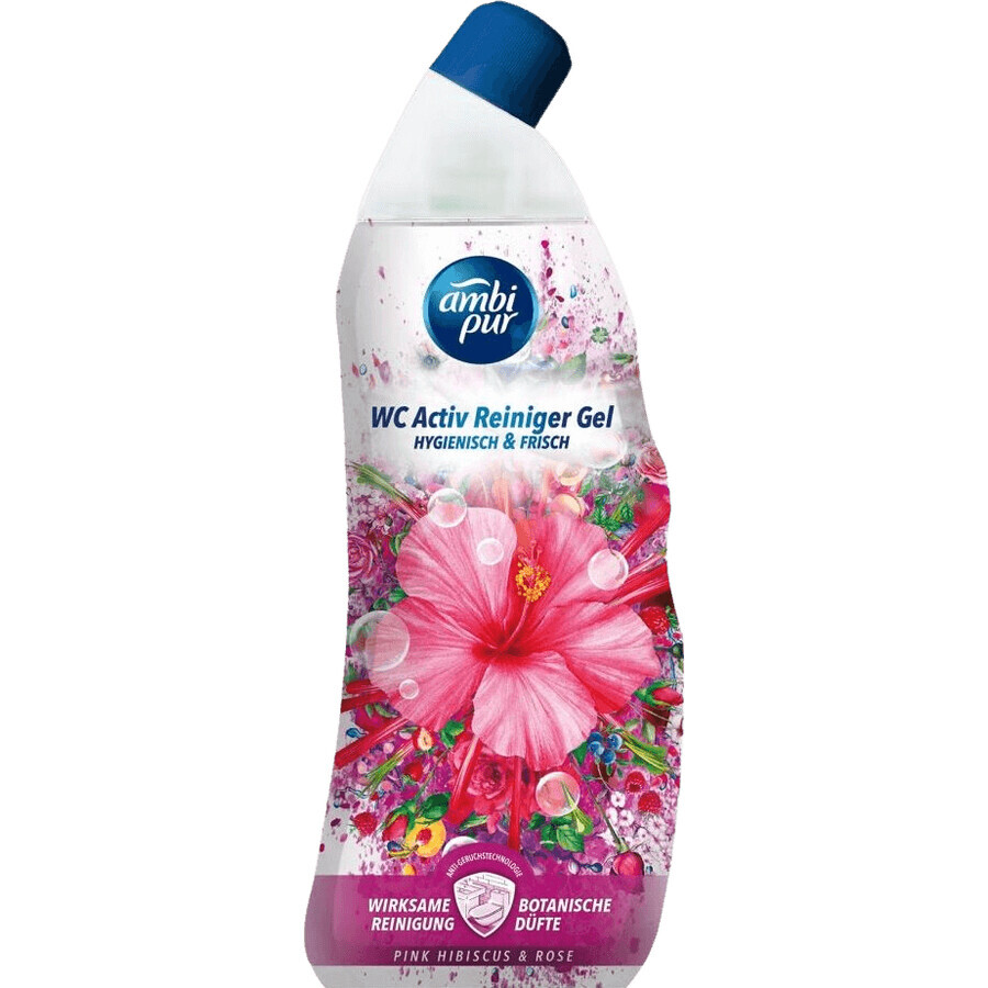 AmbiPur toilet gel Pink hibiscus & Rose 750 ml