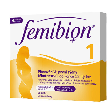 Femibion 1 Planning and the first weeks of pregnancy 28 tablets