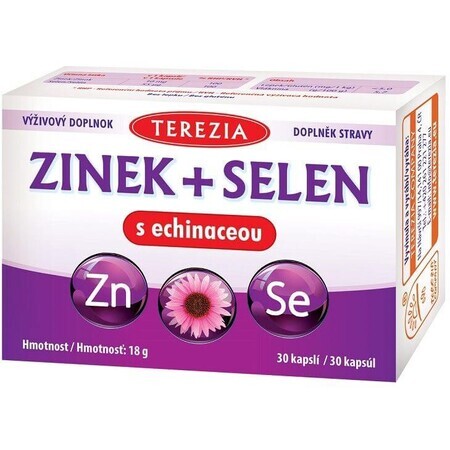 Terezia Zinco + Selenio con Echinacea 30 capsule