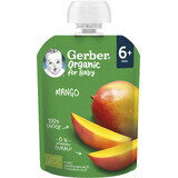 Gerber Bio mango zakje 100% ORGANIC 6m+ 16 x 90 g