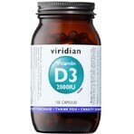 Viridian Vitamine D3 2000IU 150 gélules