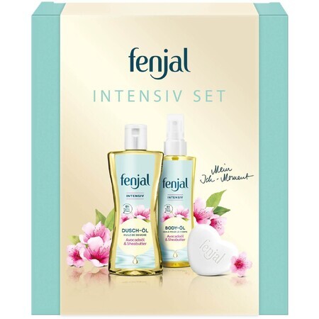 Set intensivo Fenjal - olio doccia + olio corpo + sapone solido