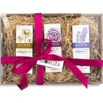 Set regalo di acqua floreale Alteya - acqua di rose + acqua di lavanda + acqua di camomilla