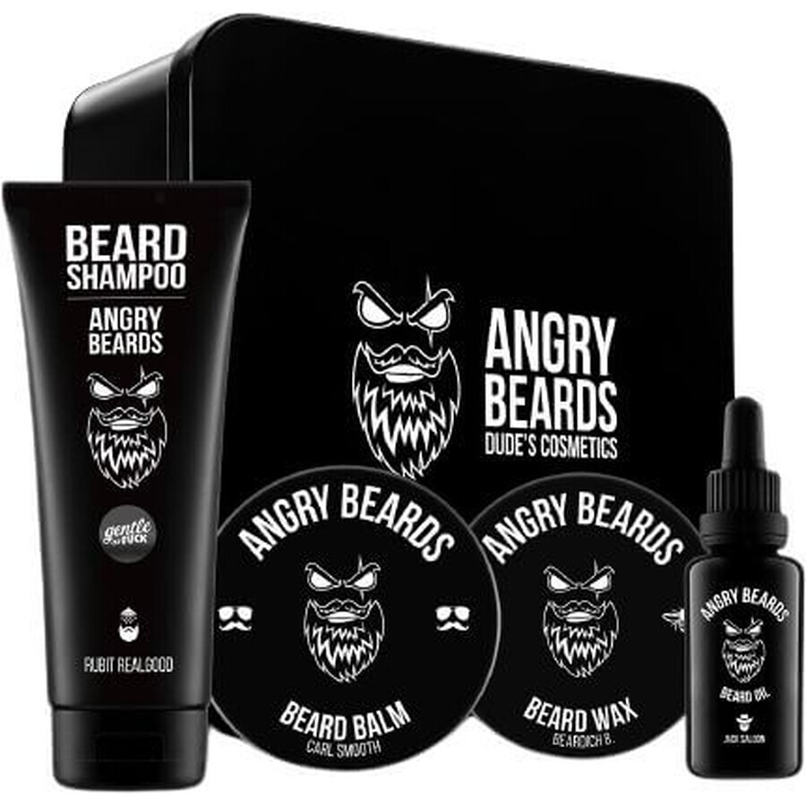 Angry Beards Kit per la cura della barba liscia 1 pz.