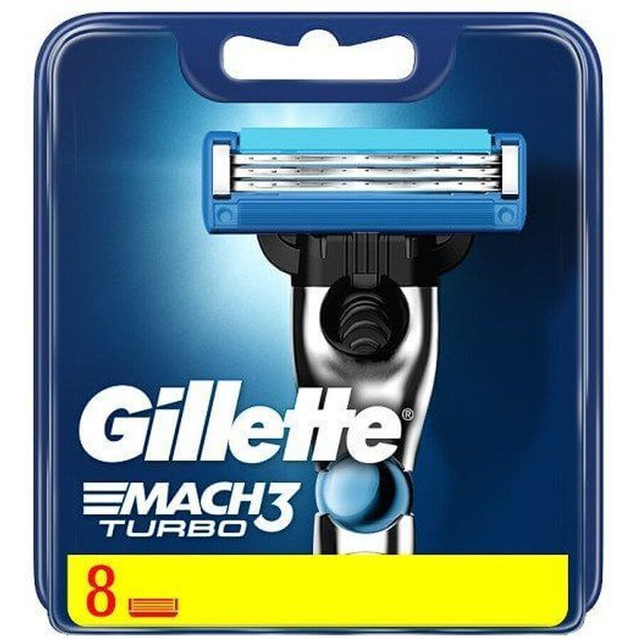 Cabezales de recambio Gillette Mach3 Turbo 8 piezas