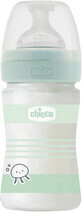 Biberon in silicone Chicco Well-being, liscio 150 ml