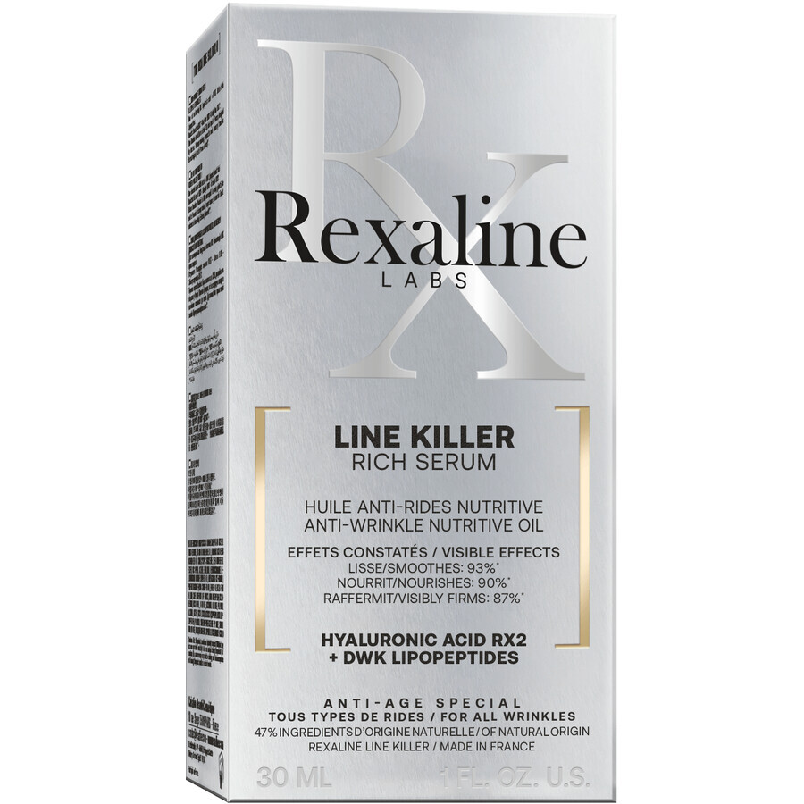 Rexaline Line Killer Olio Siero Anti-Età 30 ml