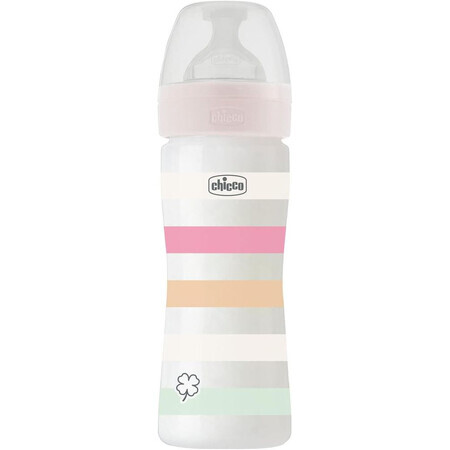 Biberon Chicco Well-being Silicone Girl 250 ml