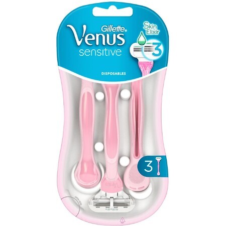 Gillette Venus Venus Sensitive Rasoir jetable 3 pcs