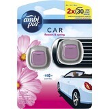 AmbiPur Car Jaguar Fiori e Primavera 2 x 2 ml